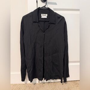 FLAX Linen Button Down